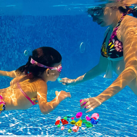 Set Juego Piscina Buceo 2 Cofres Del Tesoro X24 Pcs Set Juego Piscina Buceo 2 Cofres Del Tesoro X24 Pcs