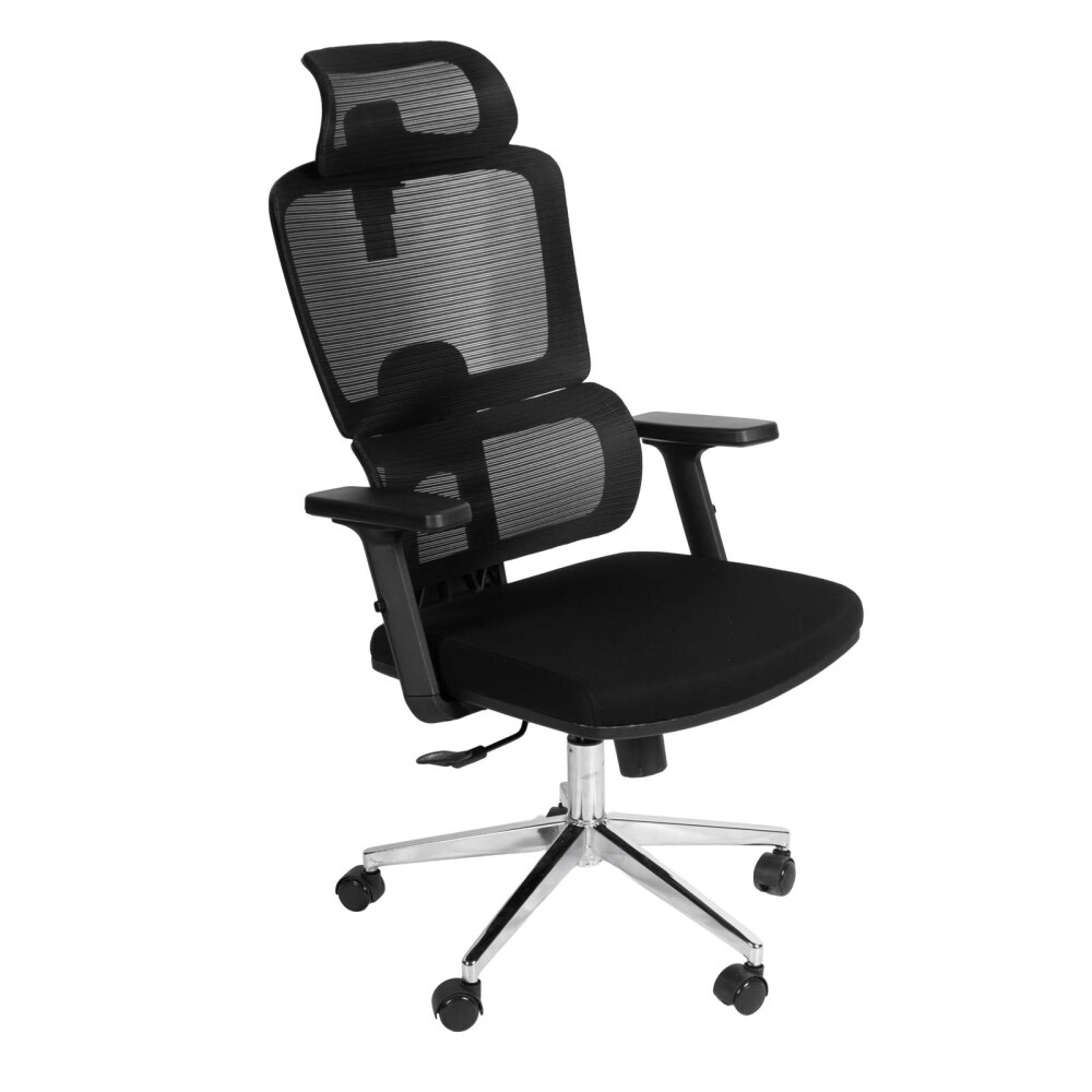 SILLA DE OFICINA MALLA NEGRO AERIS