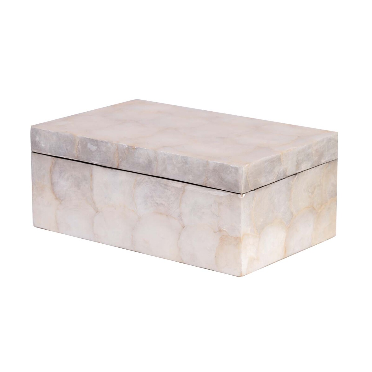 CAJA NÁCAR - NACAR NATURAL-BEIGE 25X15X10CM, NATURAL 