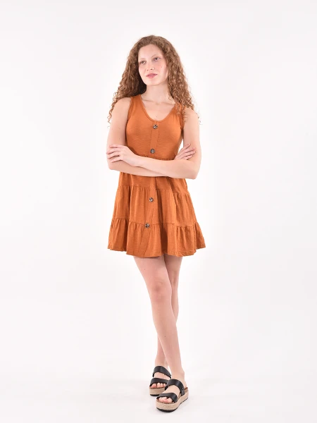 VESTIDO CURRY NARANJA