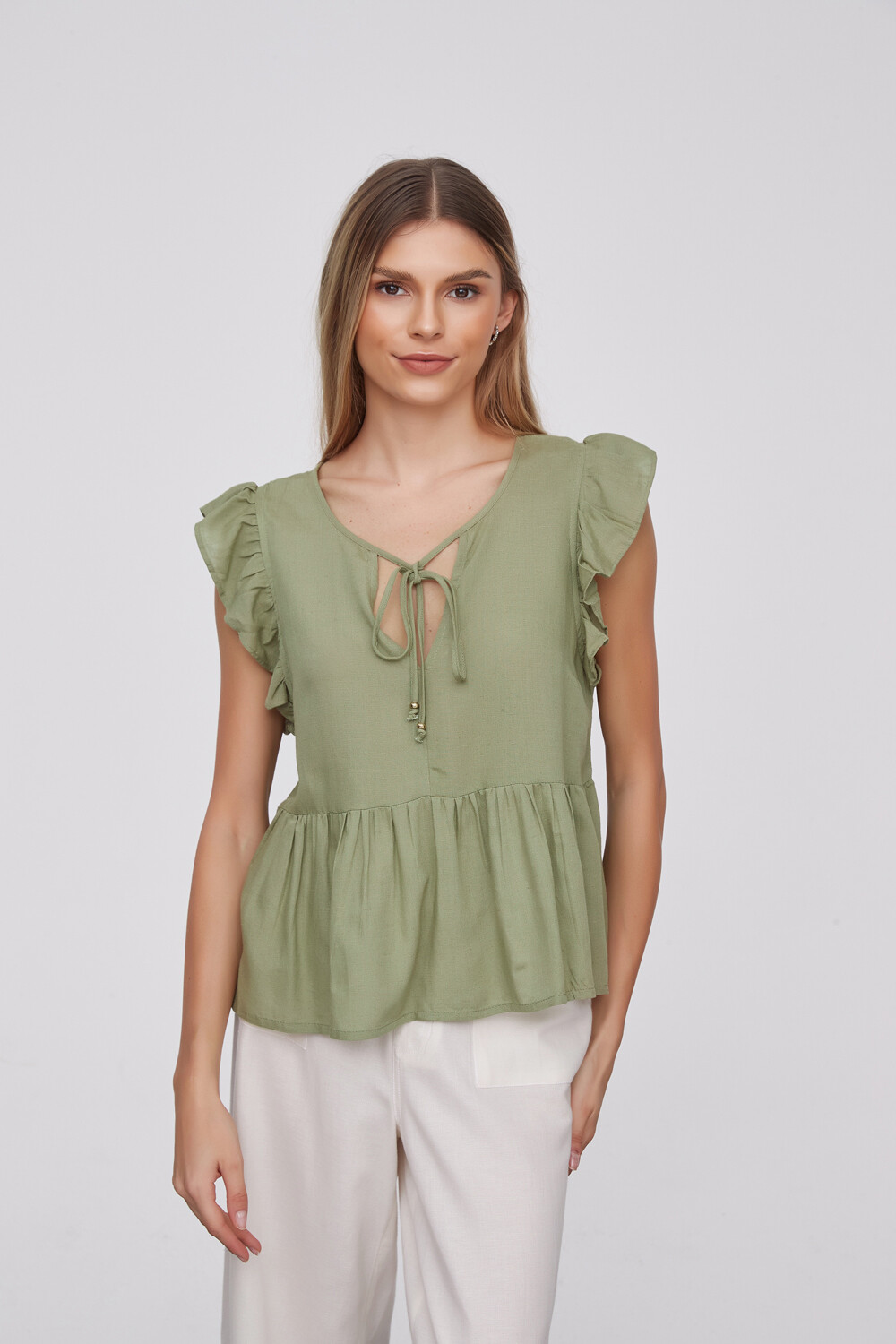 Blusa Likake Verde Oliva