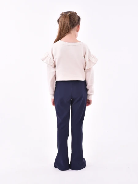 CALZA SLIT NIÑA AZUL