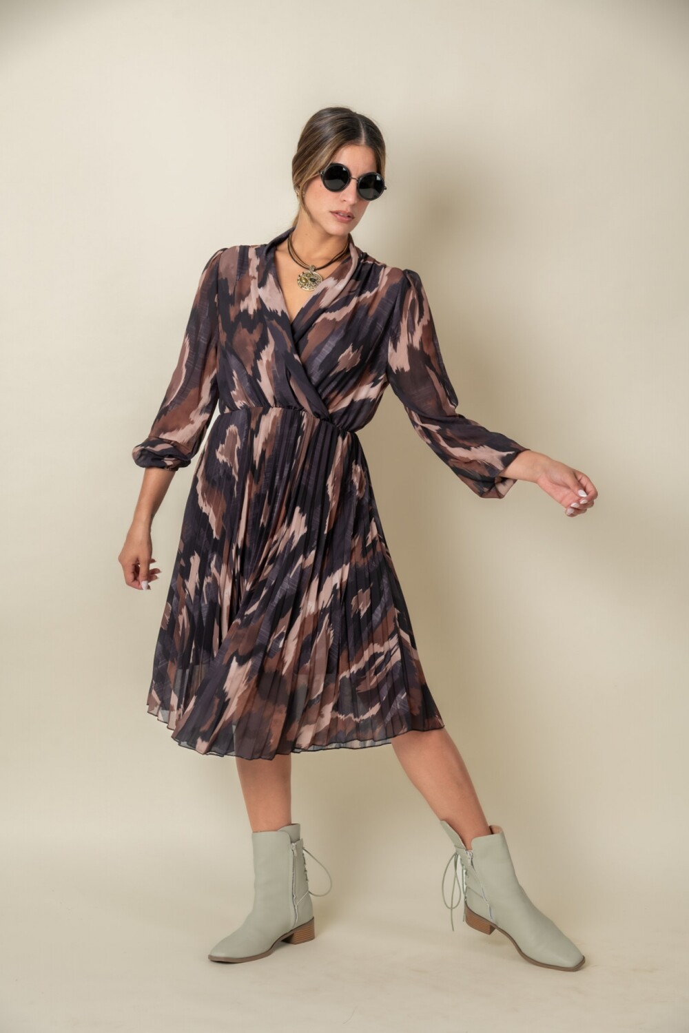 VESTIDO ROBLE REAL Negro
