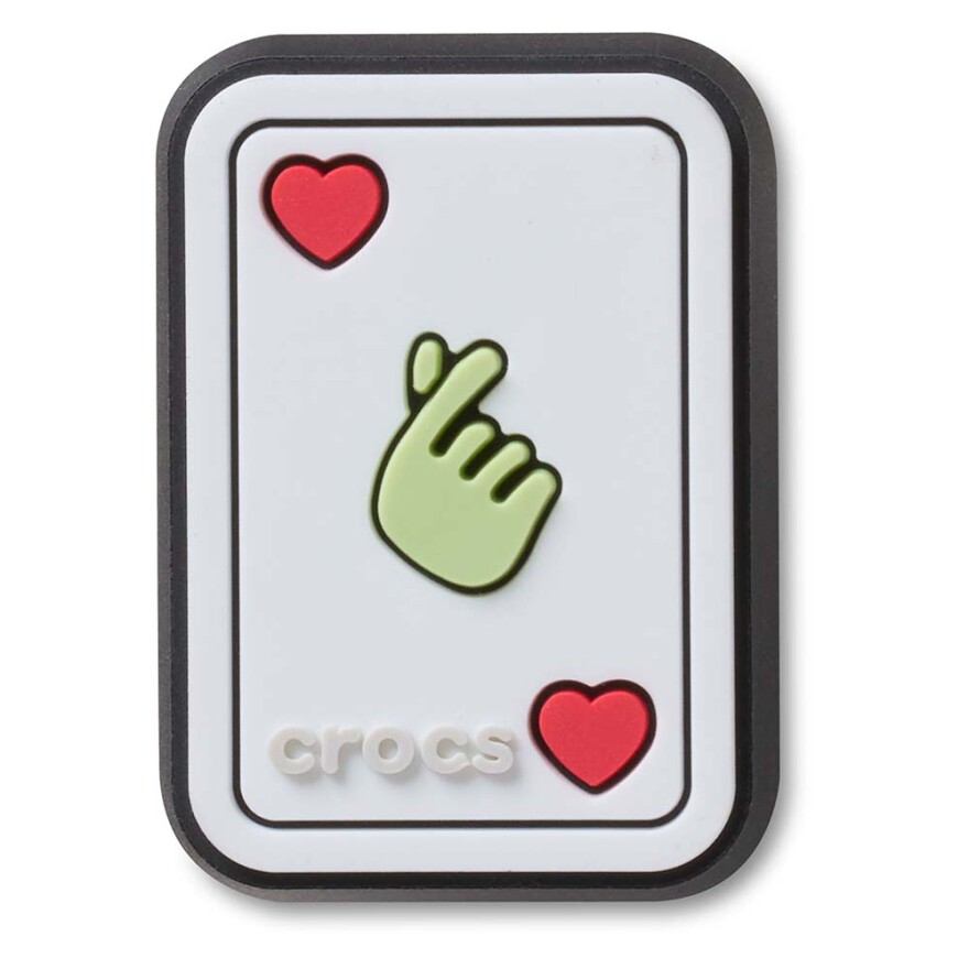 Jibbitz Heart Card Multicolor