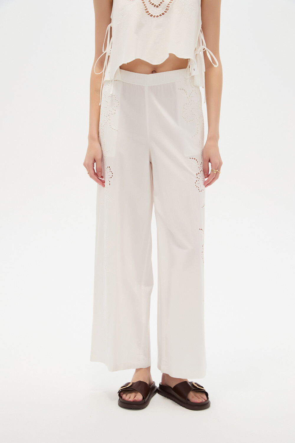 Pantalon Gumae Marfil / Off White