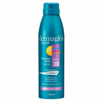 Protector Solar Dermaglós Spf 30 Invisible 170 Grs. Protector Solar Dermaglós Spf 30 Invisible 170 Grs.