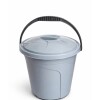 BALDES CON TAPA gris claro