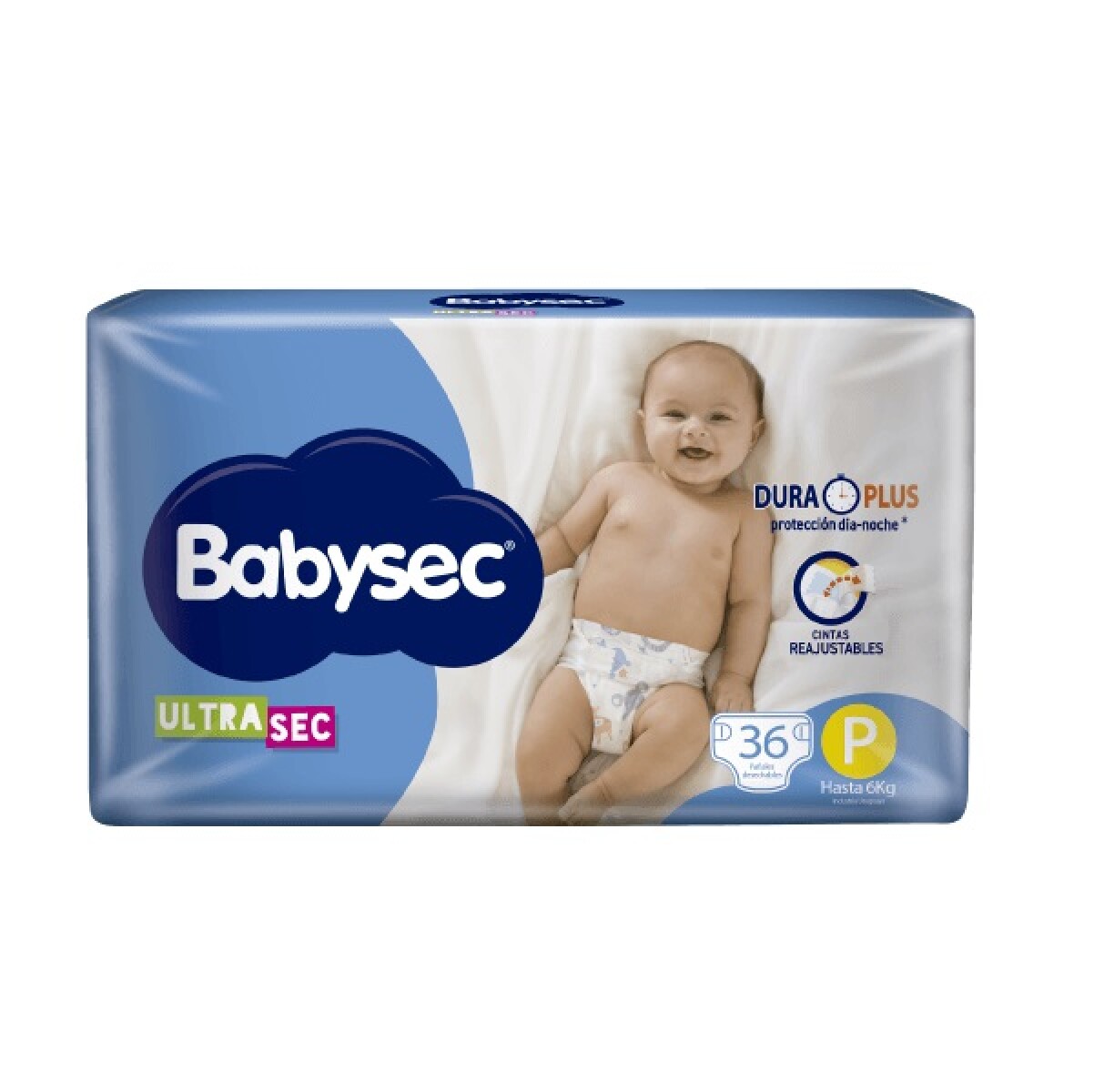 Pañales Babysec Ultra Talle P 36 Uds. 