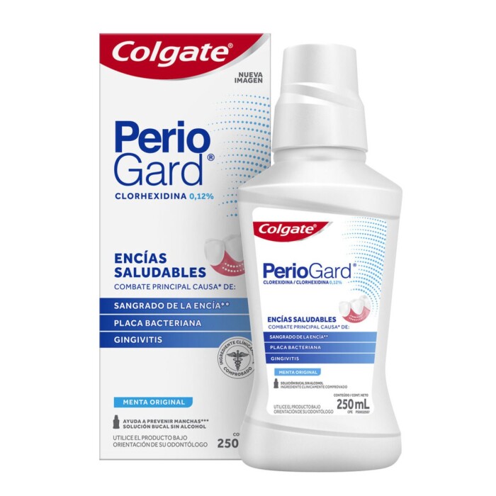 COLGATE PERIO GARD ENJUAGUE BUCAL FRASCO única
