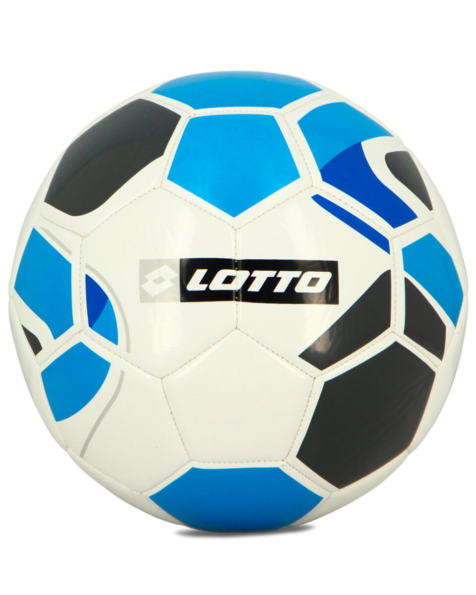Pelota de Futbol Nro 5 Lotto Ciao - Blanco/Azul 