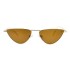 Lentes de Sol Chilli Beans Viena Dorado - Marrón