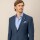 Saco Lino Custom fit Navy