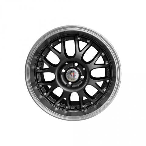 Llanta ET30 Mach.Lip Dark Grey Matt Rodado 15" 7.0 Pase 4 x 100 Llanta ET30 Mach.Lip Dark Grey Matt Rodado 15" 7.0 Pase 4 x 100