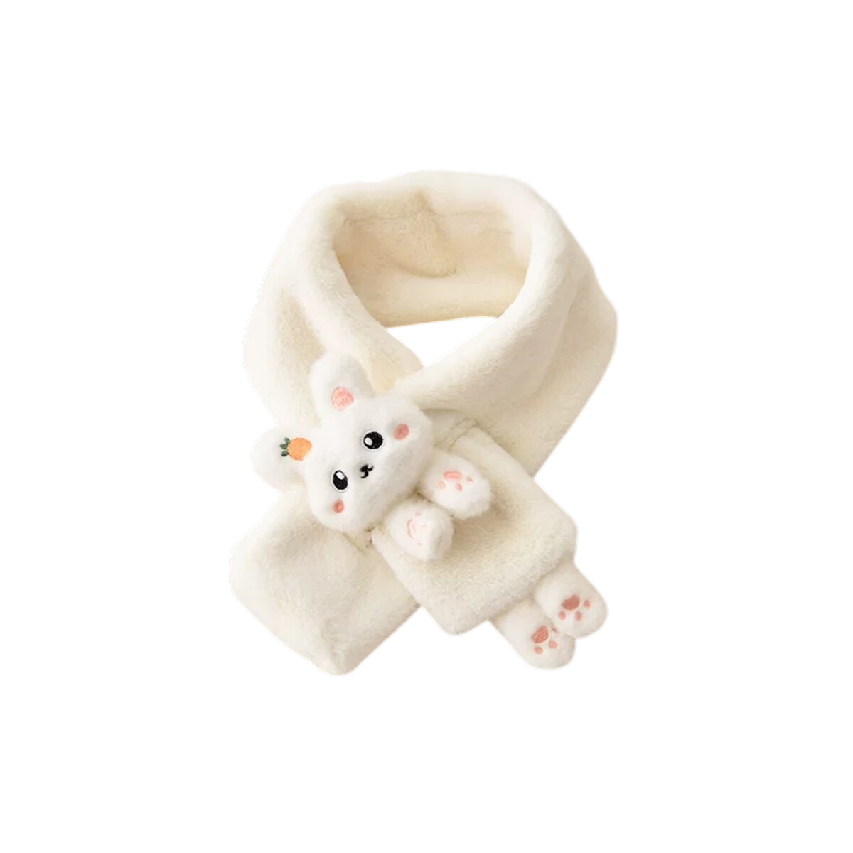 Bufanda peluche Conejito - Blanco 