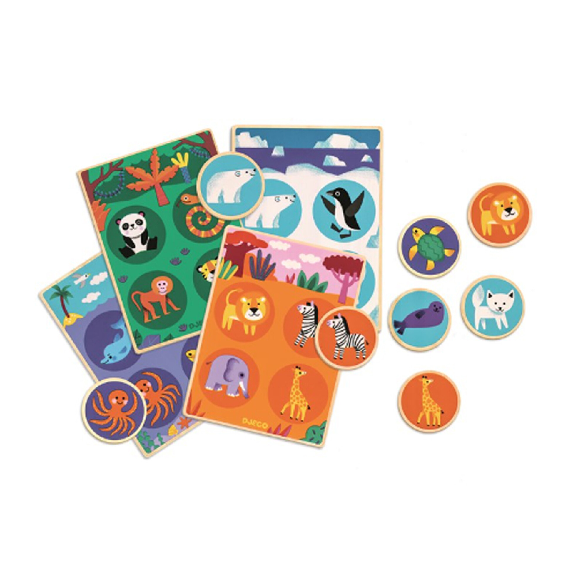 Loto Wood Juego de Memoria Djeco — Los Reyes Magos