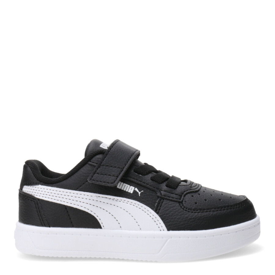 Championes Infantiles Puma Caven 2.0 Block Negro - Blanco