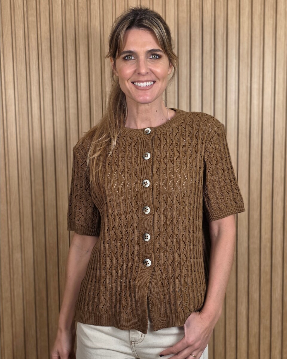 Cardigan Mora - Ocre 