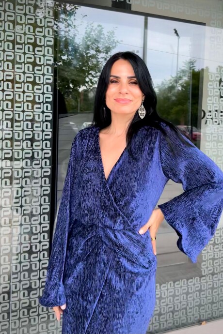 Vestido Ariella Azul