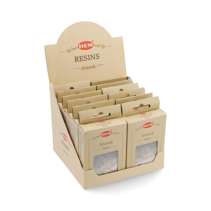 RESINA HEM CAJA X12 Damar