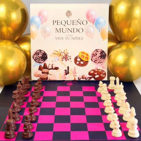 Ajedréz - Chocolate Leche 37% - Blanco 31% Ajedréz - Chocolate Leche 37% - Blanco 31%