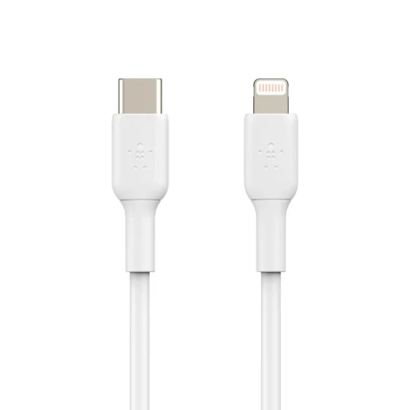 Cable De Carga Belkin Lightning A Usb-c 1mt Blanco (certificado Iphone) Cable De Carga Belkin Lightning A Usb-c 1mt Blanco (certificado Iphone)