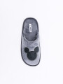 PANTUFLAS MICKEY MEN GRIS OSCUROGenérico