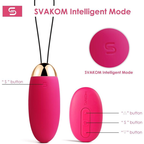 Huevo Vibrador con Control Remoto USB Elva Huevo Vibrador con Control Remoto USB Elva