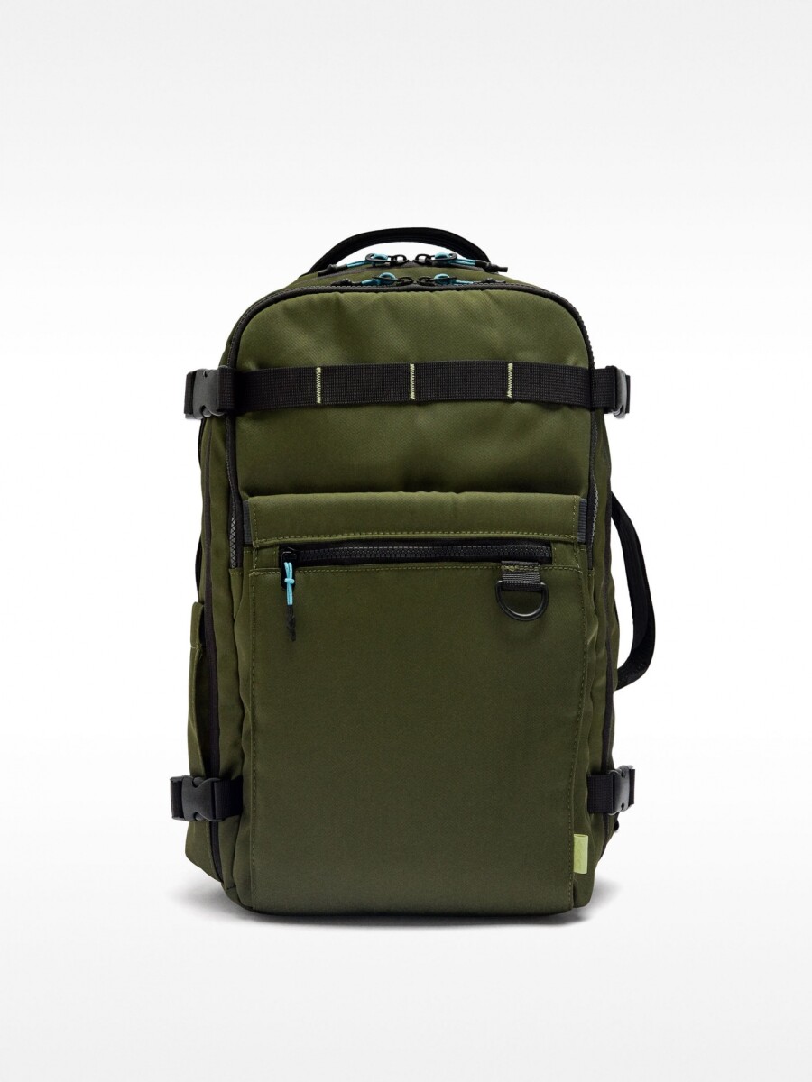 Mochila De Cabina De Nylon caqui