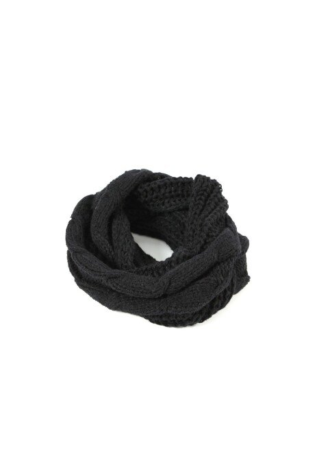 Bufanda Cuello Viego Negro