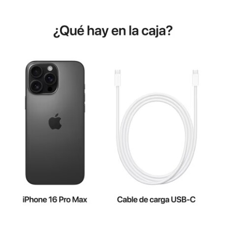 Iphone 16 Pro Max 256 GB Black Titanium