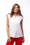 BLUSA AUBREY BLANCO RAYAS