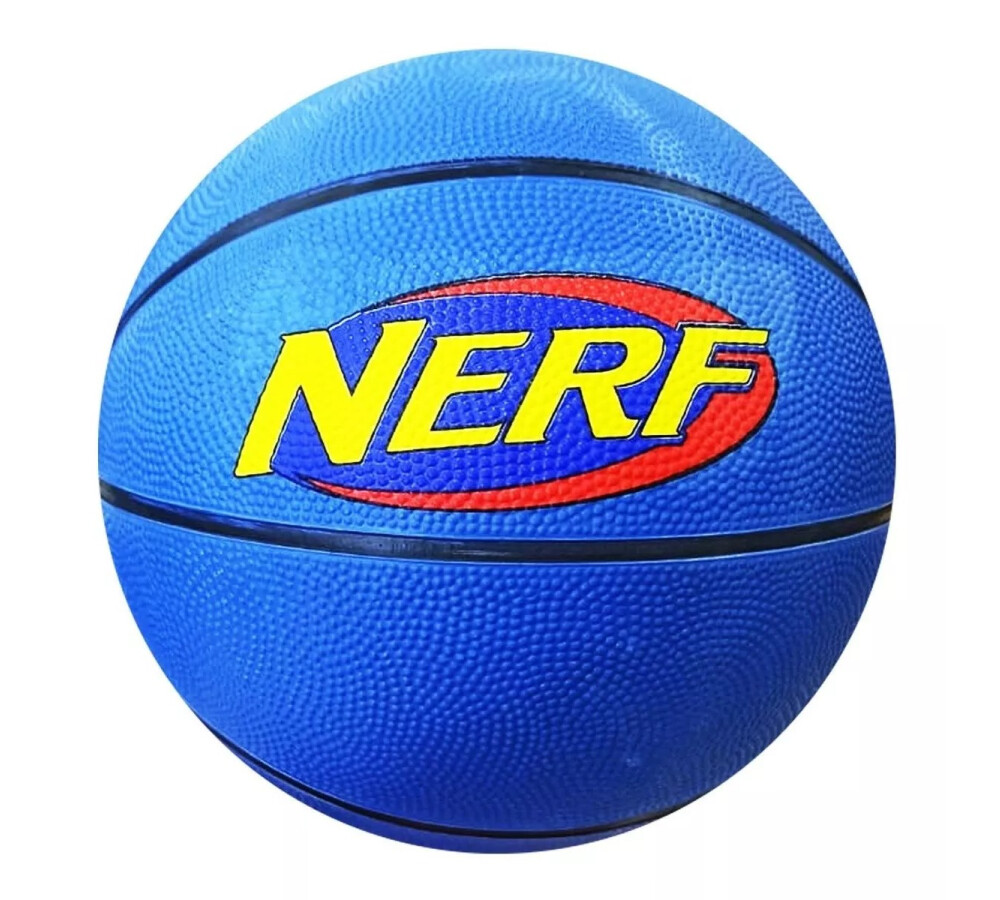 Pelota Basket Goma NERF Azul