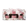 SET DE VELA AROMATICA WIL ROSE 5X5CM 3PZAS Unica