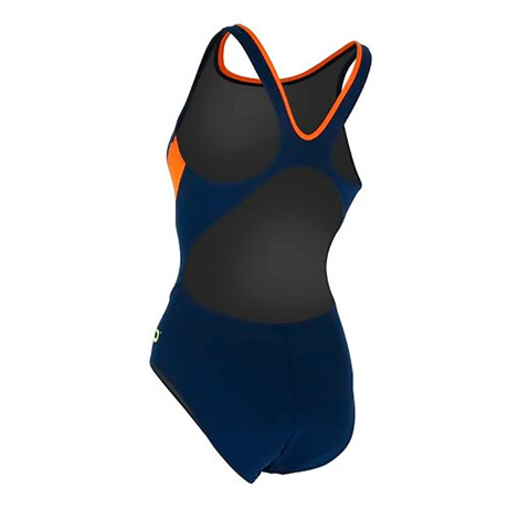 Michael phelps - Malla de Baño para Mujer Team Splice Comp Back SW256040824 - Uv Upf 50+. 24. 001