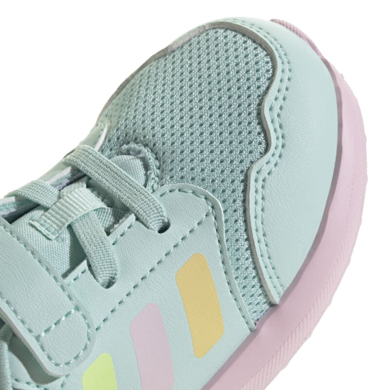 Championes Adidas Tensaur Run 3.0 de Niños - IH7783 Verde Agua-rosado