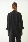 Camisa Rex encuerada Negro