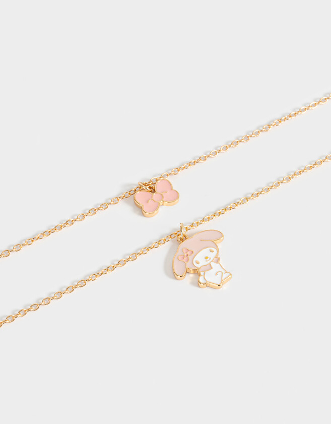 Collares Infantiles Collar Multicadena "my Melody" - Combinacion Tricolor