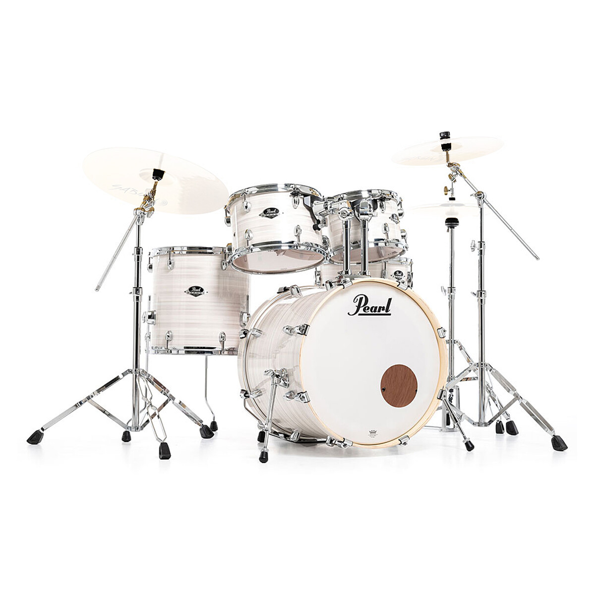 Bateria Pearl Export Exx705pnc777 Slipstream White 5c B20 Con Hardware Hwp-830 