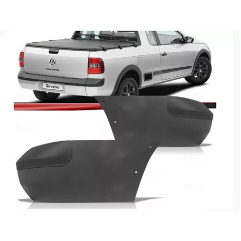 PUNTERA DE PARAGOLPE TRASERA DERECHA SAVEIRO CROSS G6 10/15 PARA SENSOR Puntera De Paragolpe Trasera Derecha Saveiro Cross G6 10/15 Para Sensor