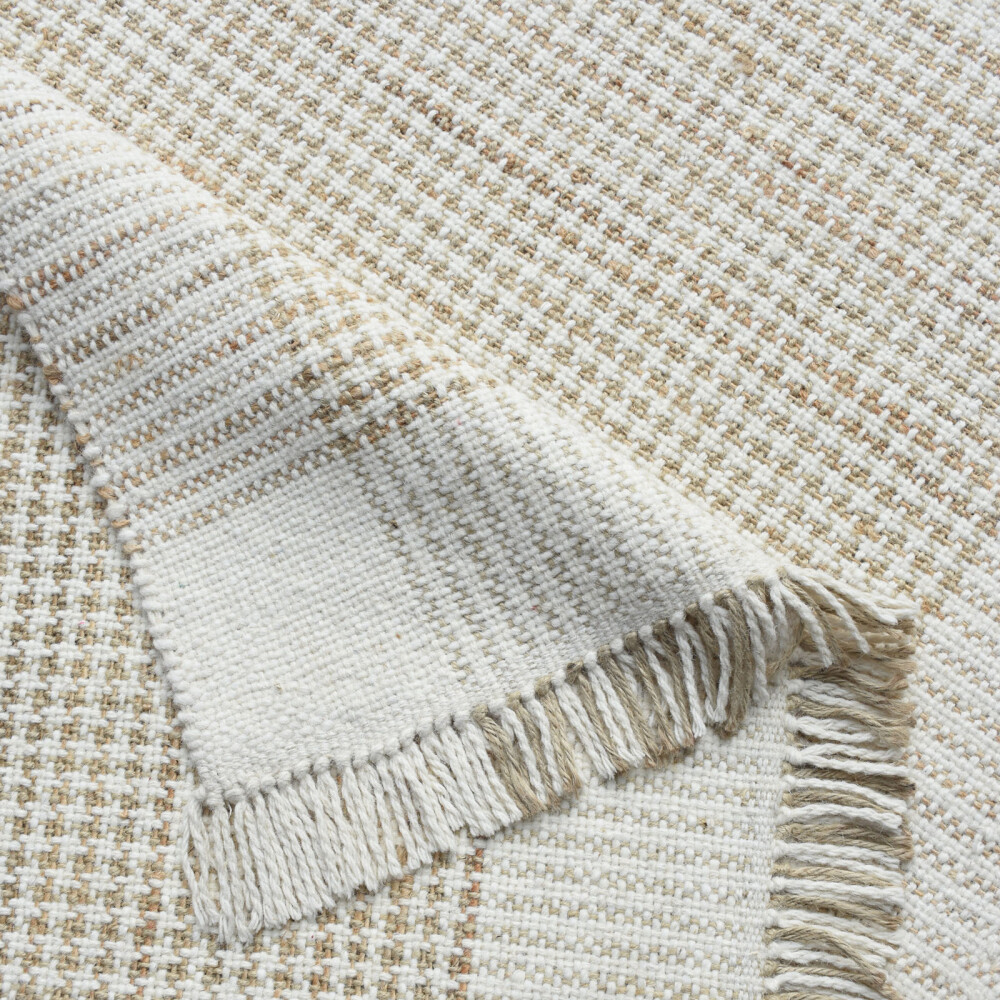 ALFOMBRA NATURAL/BEIGE YUTE Y LANA EOGHAN