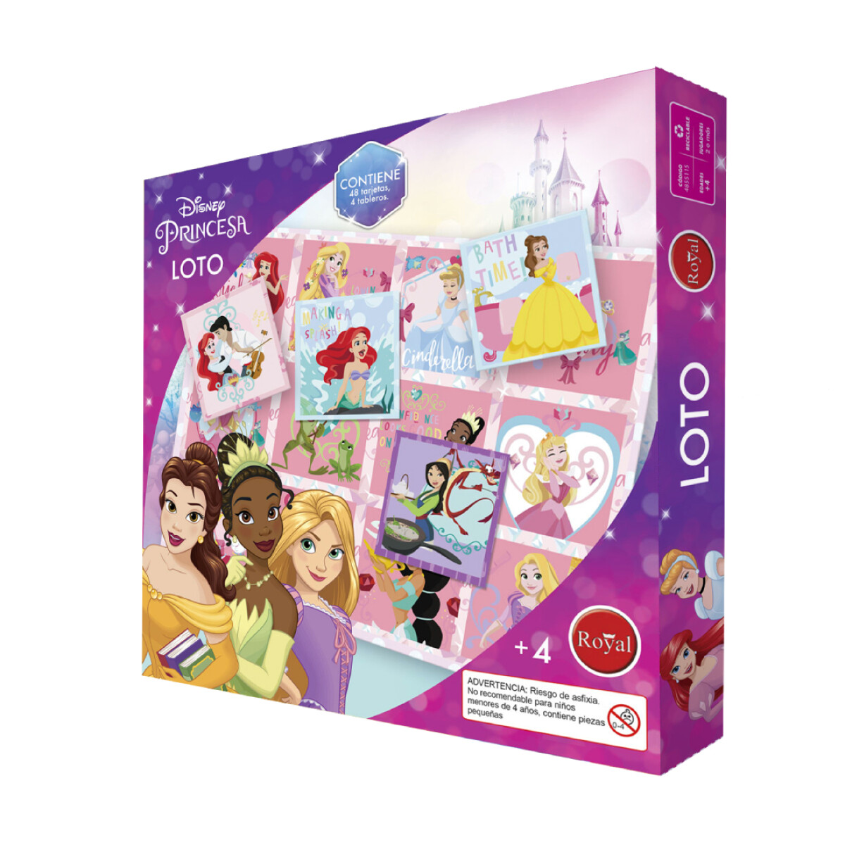 Loto Royal Princesas Disney - 001 