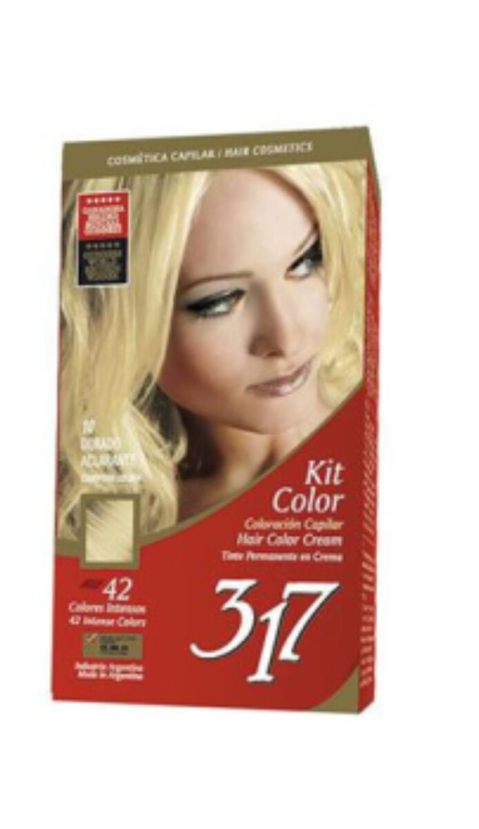 TINTA 317 - 10 DORADO ACLARANTE 