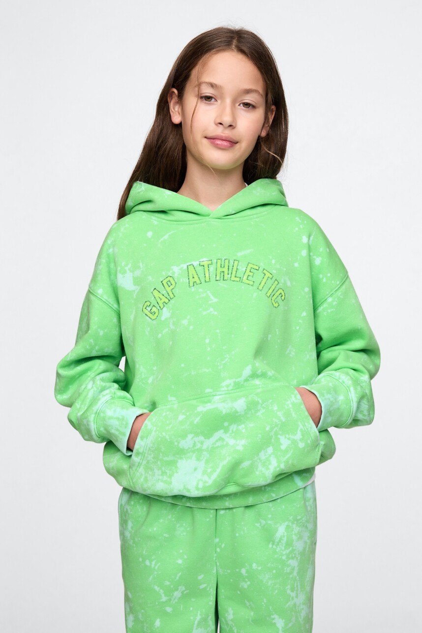 Canguro Logo Gap Niño Green Tie Dye