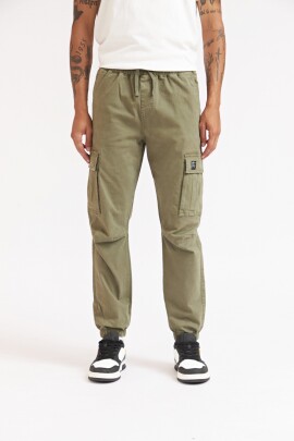 PANTALON CARGO SALTA VERDE MILITAR