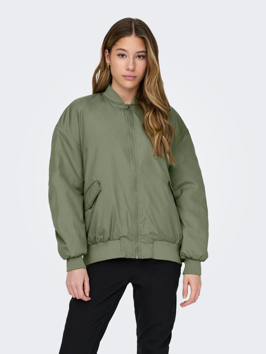 Chaqueta Dixie Bomber - Oil Green 