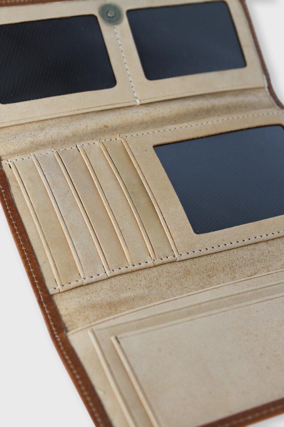 Billetera Camelia - Combinada Pelo