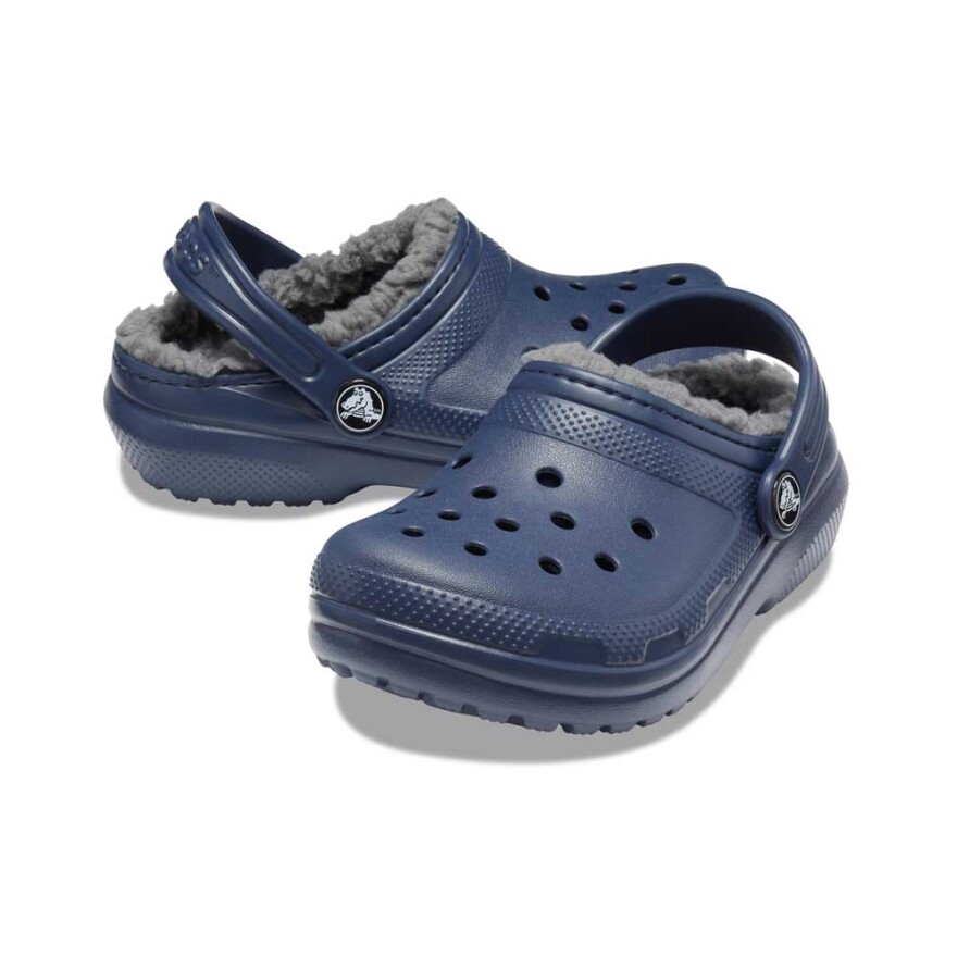 Classic Lined Clog K - Niños Navy/charcoal