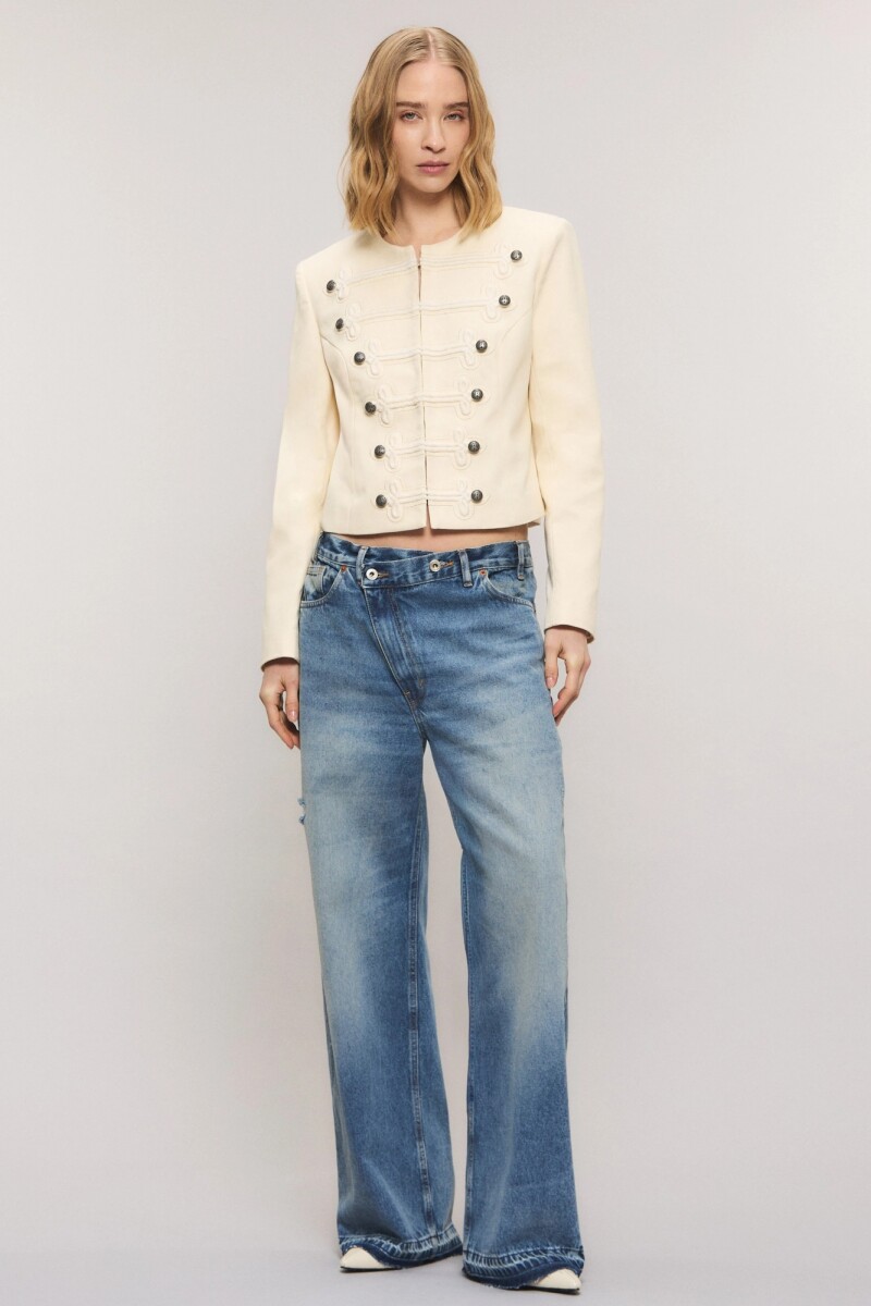 JEANS ETERNAL CROSSED BLUE Azul