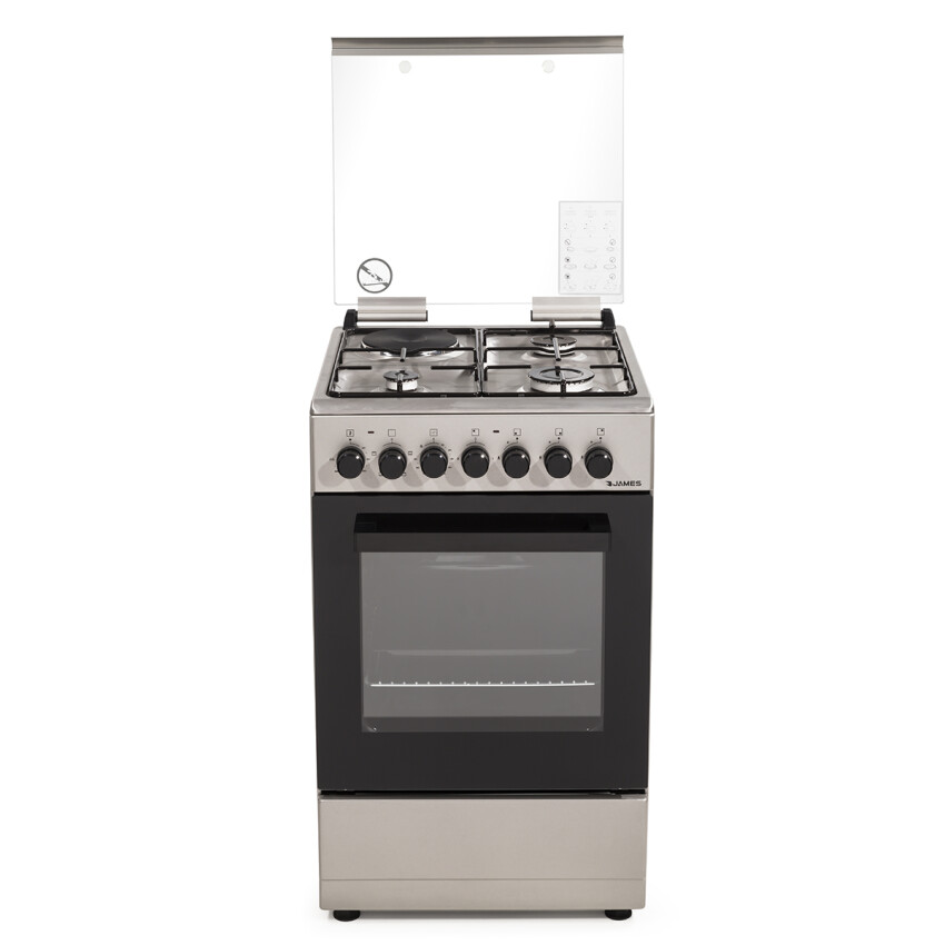 Cocina James 3H+1D C 211 ATKS inox. Cocina James 3H+1D C 211 ATKS inox.