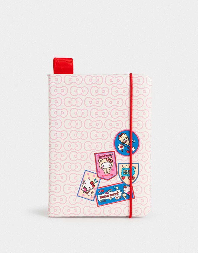 Anotadores Cuadernos y Memos Cuaderno A6 Hello Kitty Kawaii - Combinacion Multicolor